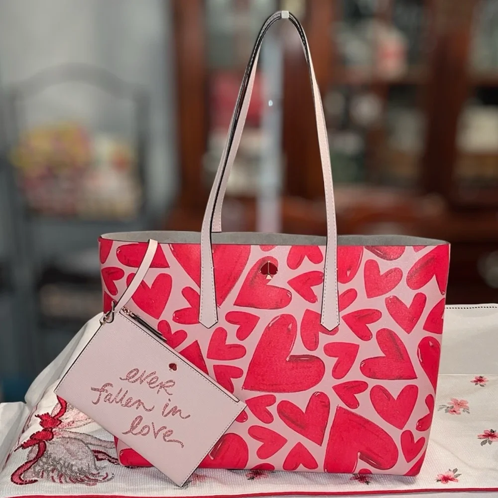 kate spade EUC Large Molly Ever Fallen in Love Tote